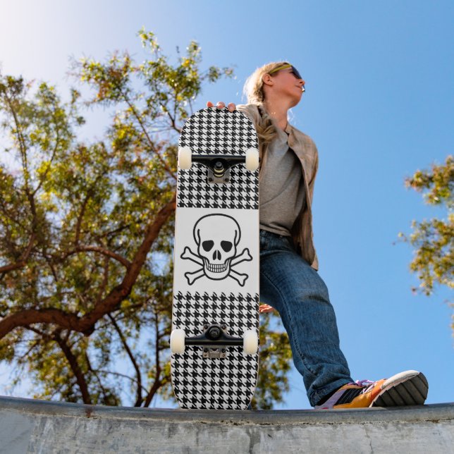 SKULL N CROSSBONES SKATEBOARD DECK  (Outdoor 1)