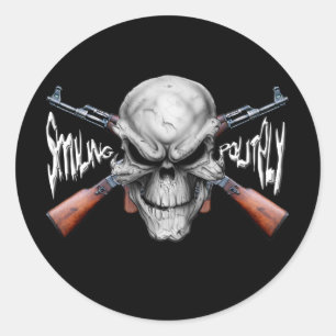 Skull n' Guns Sticker