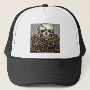 Skull-n-Thorns Trucker Hat