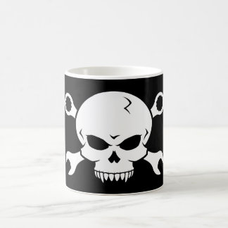 Skull 'n' Tools - Screw Pirate 2 (white) Coffee Mug