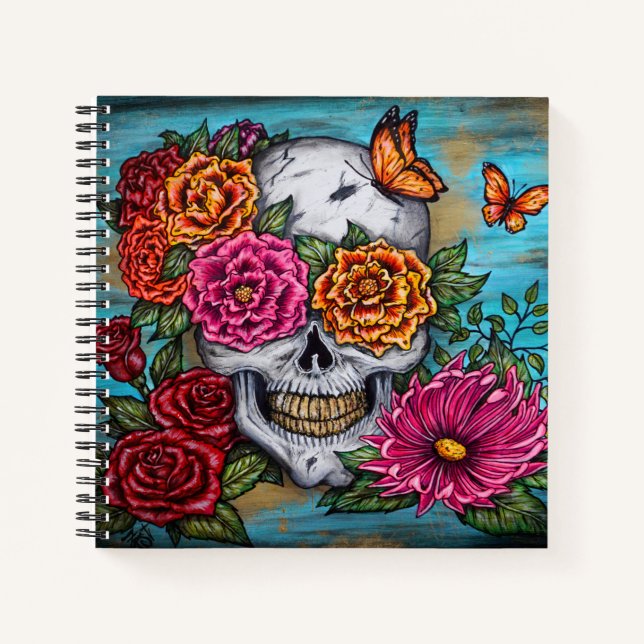 Skull Notebook (Front)