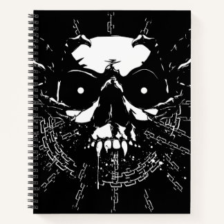 Skull Notebook