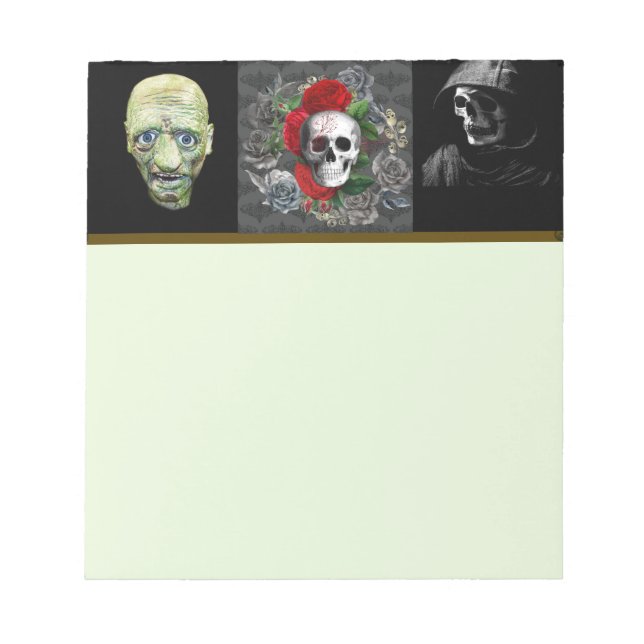 Skull Notepad (Front)