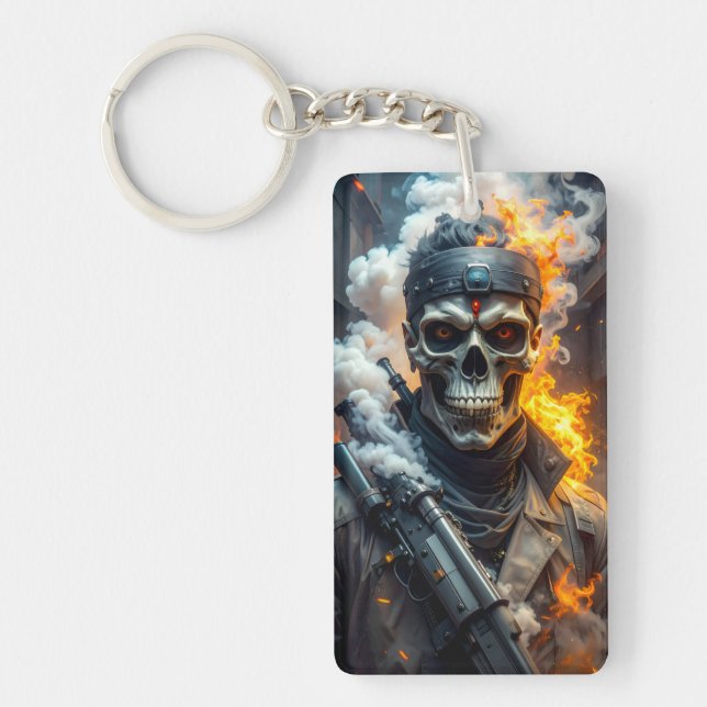 Skull of Doom Keychain (Front)