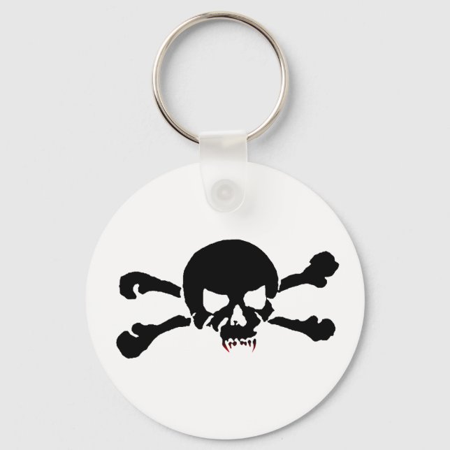 Skull of the Undead Keychain (Front)