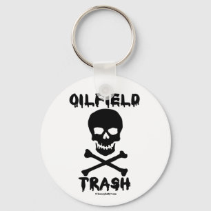 Skull,Oil Field Trash,Keyring,Oil, Keychain