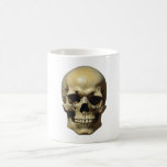 Skull Oil Painting Style Painting Illustration Coffee Mug<br><div class="desc">Fantasy Rock Punk Heavy Metal Art - Blue Skull Skeleton - Digital Fantasy Art</div>
