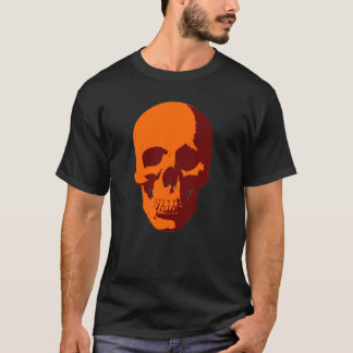skull orange T-Shirt