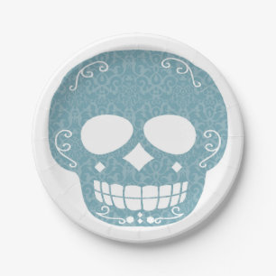 Skull Paper Plates