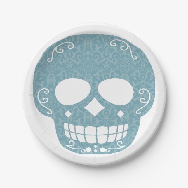 Skull Paper Plates (Front)