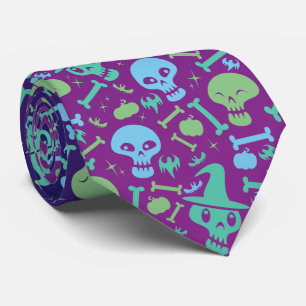 Skull Party Tie