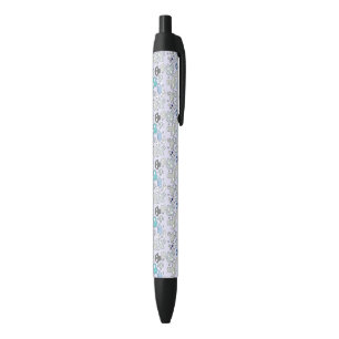 Skull Pattern Black Ink Pen
