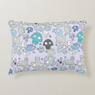 Skull Pattern Decorative Pillow
