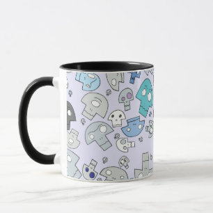 Skull Pattern Mug