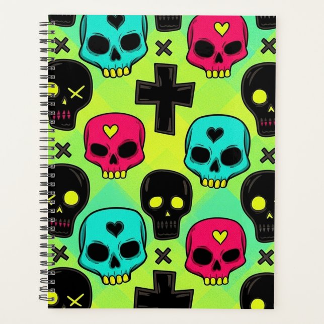 Skull Pattern Planner (Front)