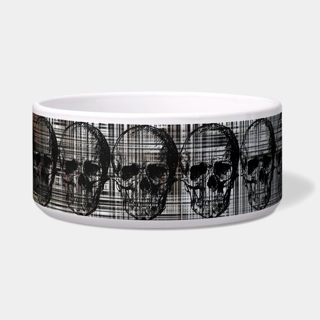 Skull Pet Bowl (Left)