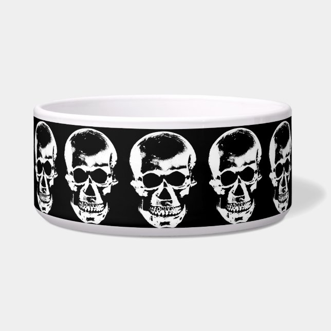 Skull Pet Bowl (Front)