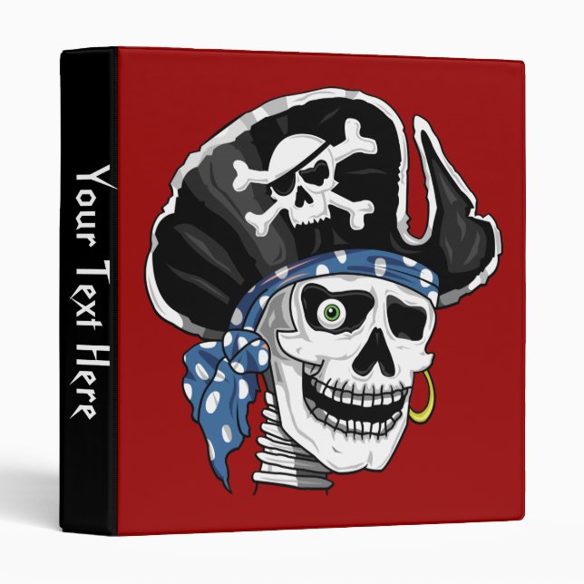 Skull Pirate Binder (Front/Spine)