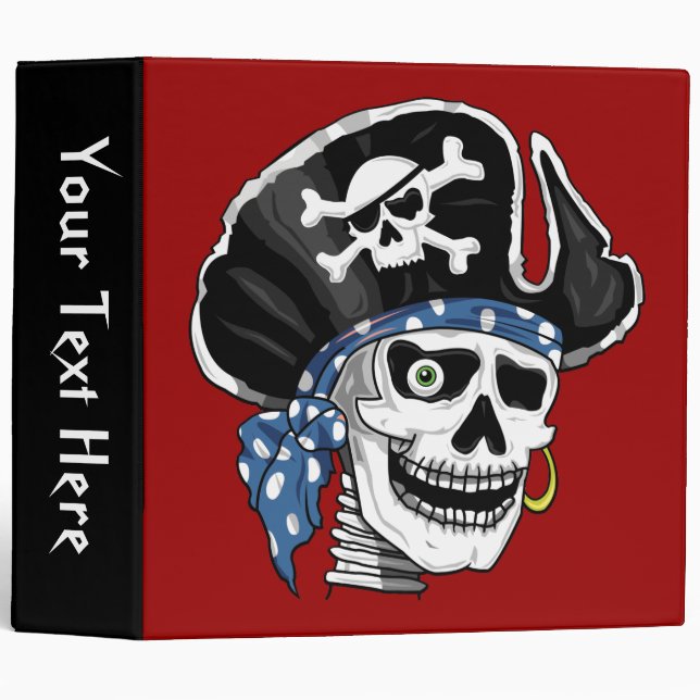 Skull Pirate Binder (Front/Spine)
