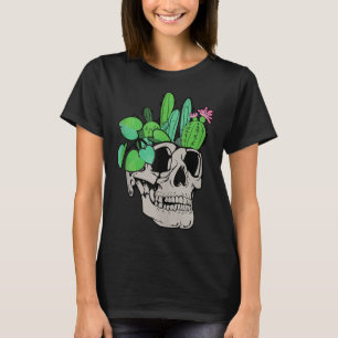 Skull Plant Cute Garden Doll Planters Funny Garden T-Shirt