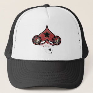 Skull Pokerchip Hats