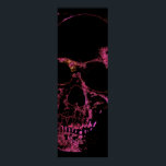 Skull Pop Art Poster<br><div class="desc">Fantasy Art Skull Skeleton - Blue & Purple Tones Heavy Metal Punk Rock College Pop Art Image</div>