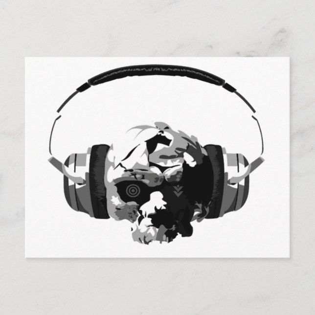 skull post card (Front)