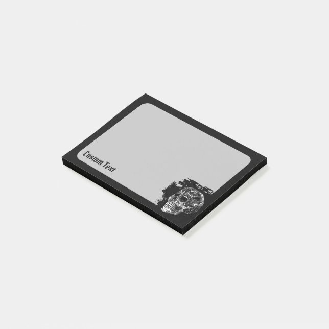 Skull Post-it Notes (Angled)