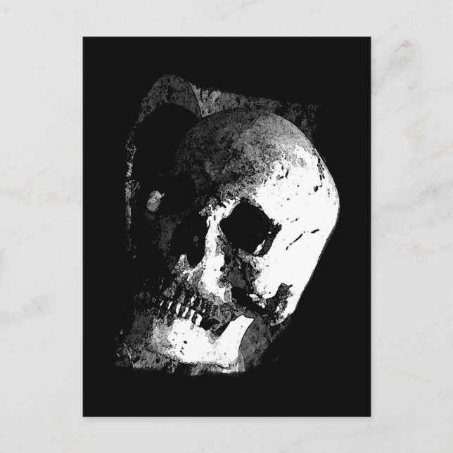 Skull Postcard (Front)