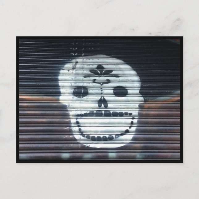 skull postcard (Front)
