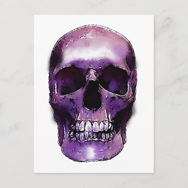 Skull Postcard (Front)