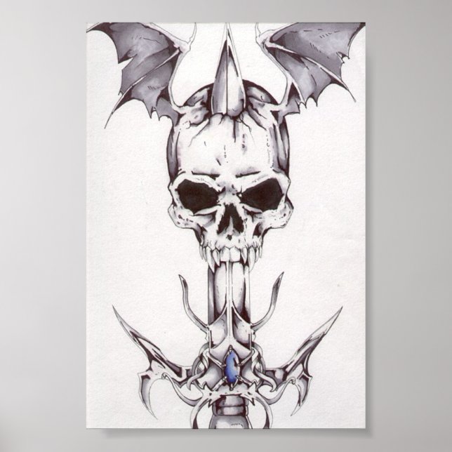 skull poster (Front)