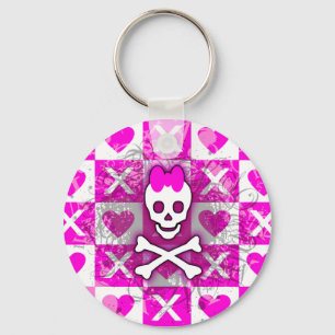 Skull Princess Keychain