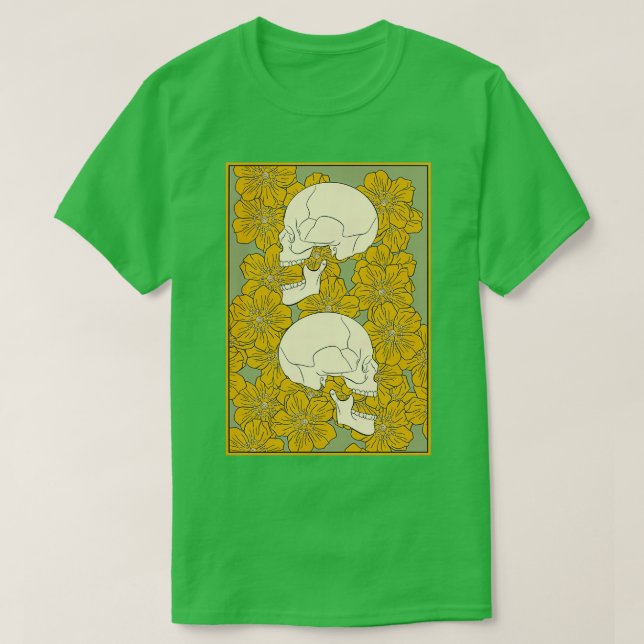 Skull Profile T-Shirt (Design Front)