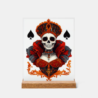 Skull Queen of Spades