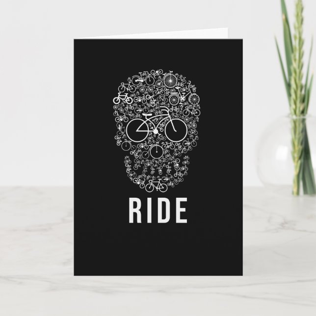 Skull Ride Card (Front)