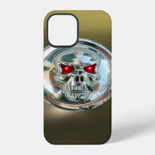 SKULL RIDERS GEM grey black iPhone 12 Case