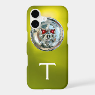 SKULL RIDERS MONOGRAM yellow