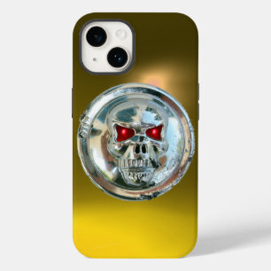 SKULL RIDERS MONOGRAM yellow Case-Mate iPhone 14 Case