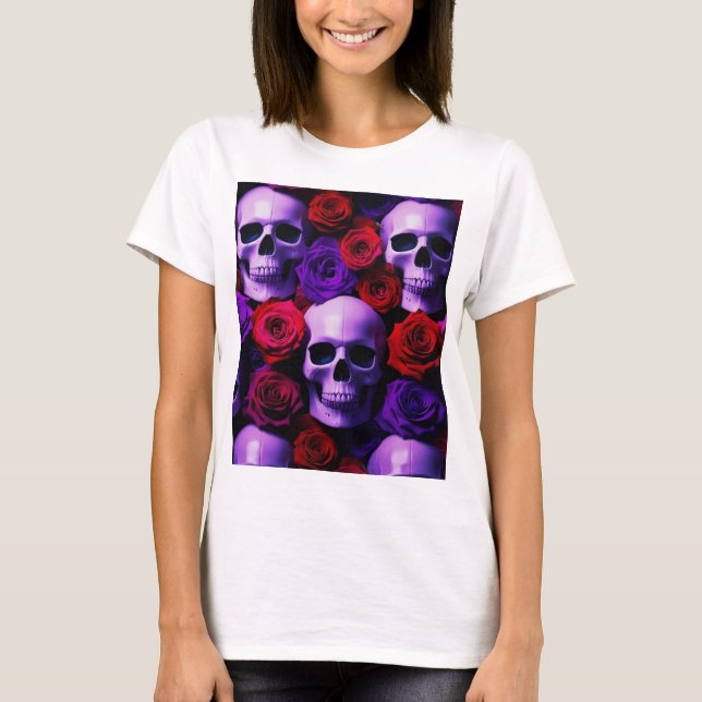 Skull & Rose T- Shirt (Front)