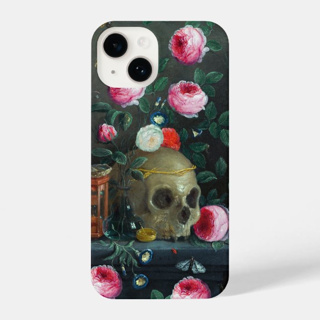 Skull & Roses iPhone Case (Back)