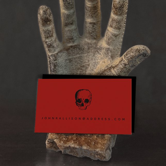 Skull Scary  Calling Card (Creator Uploaded)