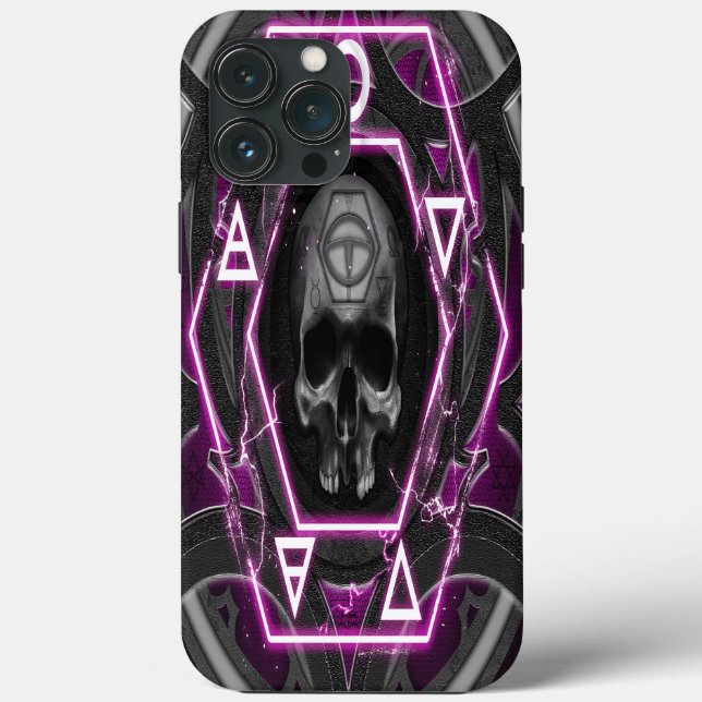 skull sigils and seals Case-Mate iPhone case (Back)