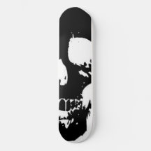 skull skate deck