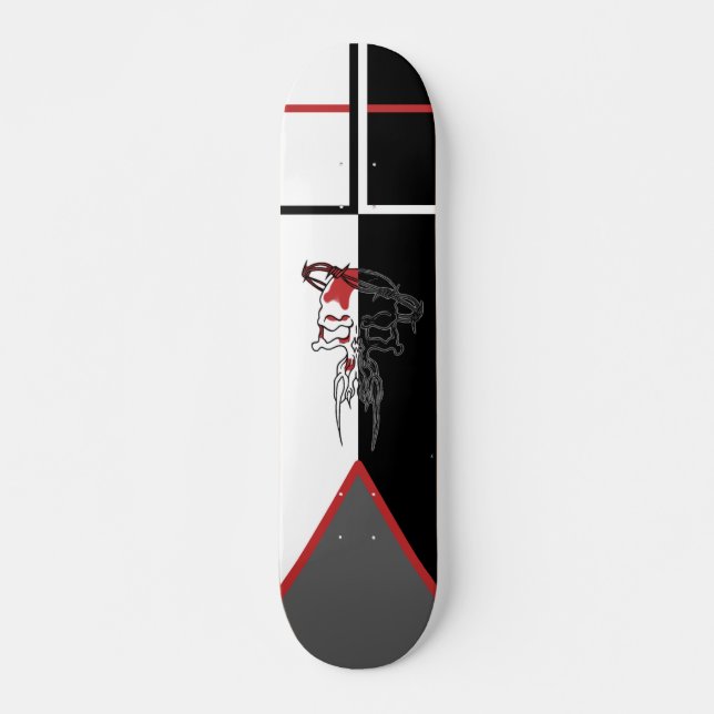 Skull Skateboard (Front)