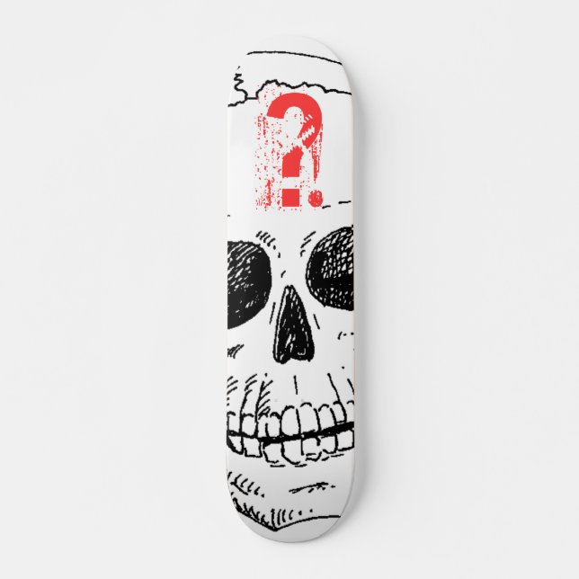 Skull Skateboard (Front)