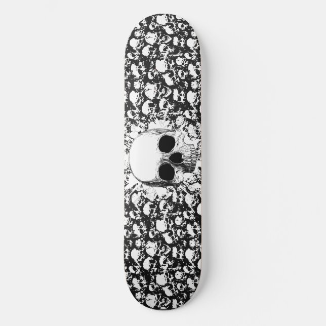 Skull Skateboard Deck (Front)