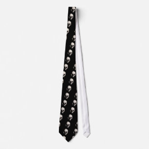 Skull Skulls Tie