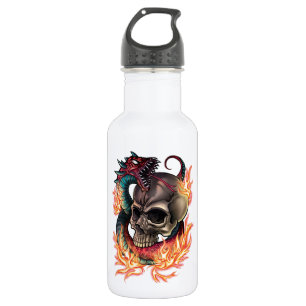 Skull + Snake 532 Ml Water Bottle