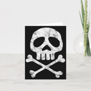 Skull Space Pirate Captain Party Halloween Day Of Card